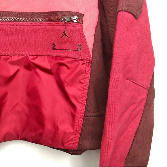 NWT Nike Jordan 23 Engineered Fleece Top Women’s L - Picture 4 of 7